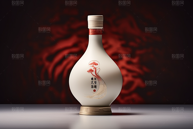 美酒精致酒杯摄影图