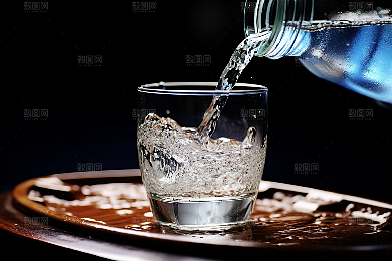 美酒品酒高清摄影图