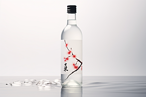 美酒品酒畅饮摄影图
