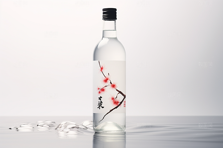 美酒品酒畅饮摄影图