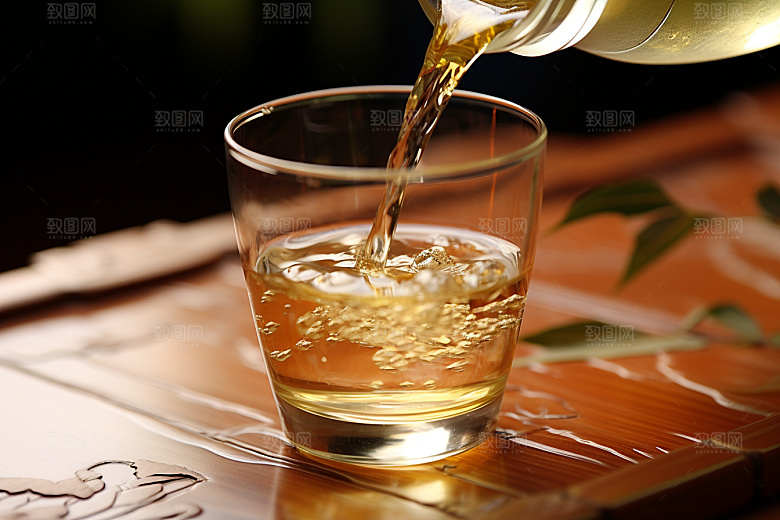 美酒酒具饮品摄影图