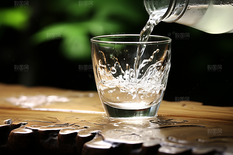 美酒品酒饮品摄影图