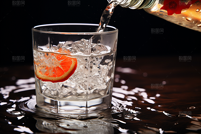 美酒高清酒具摄影图
