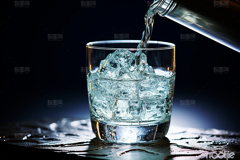 美酒酒具酒器摄影图