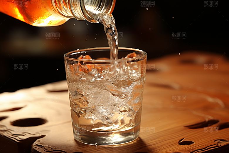 美酒酒具酒器摄影图