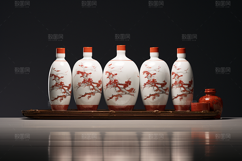 美酒酒具畅饮摄影图
