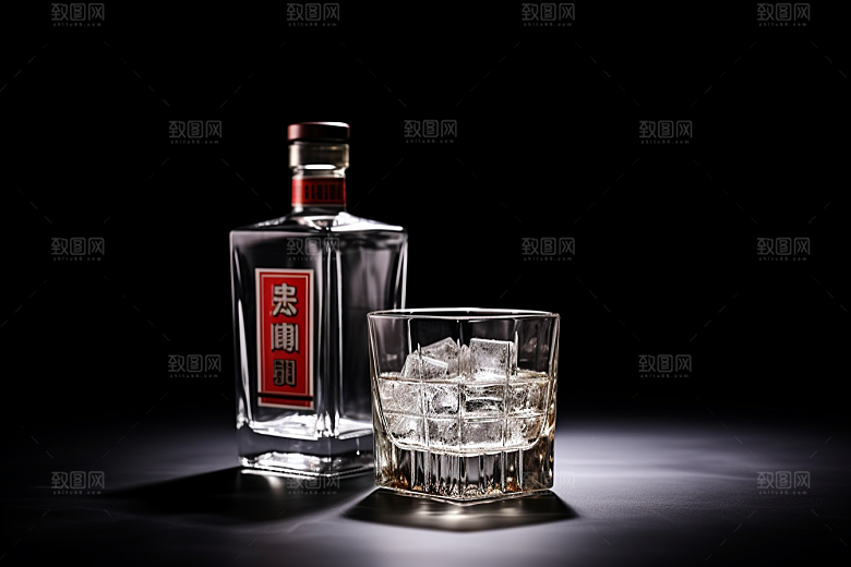 美酒高清酒具摄影图