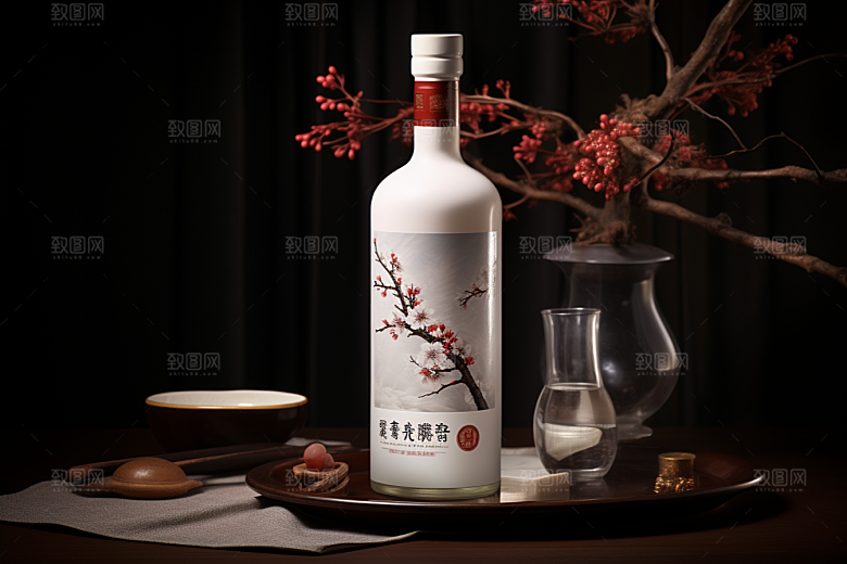 美酒高清酒器摄影图