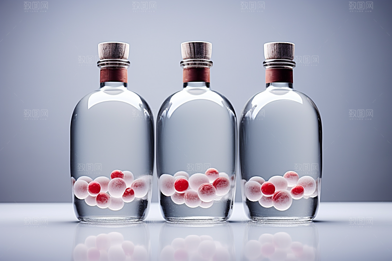 美酒酒具品酒摄影图