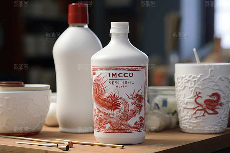 美酒品酒酒具摄影图