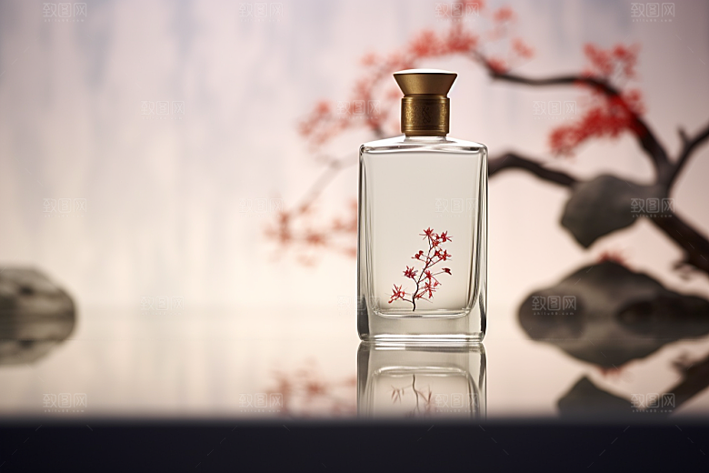 美酒酒具酒器摄影图