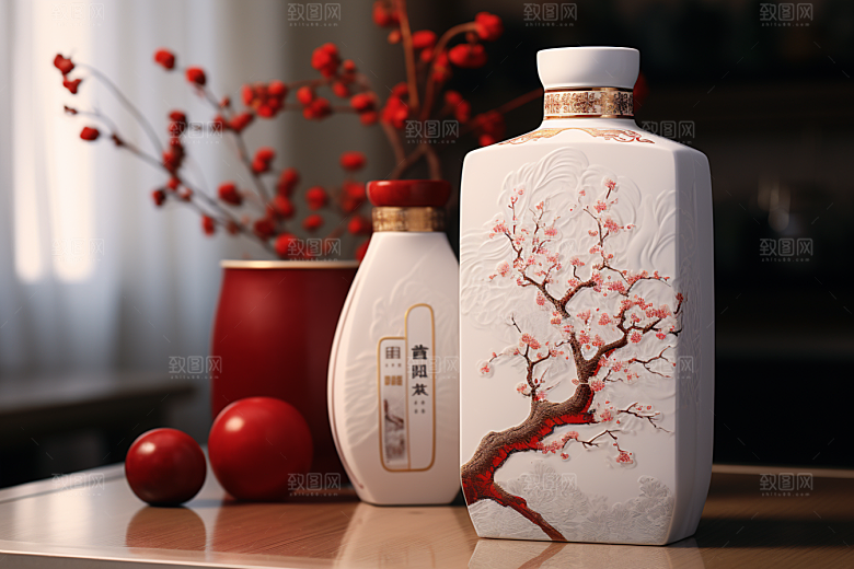 美酒高清畅饮摄影图