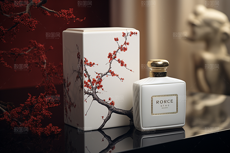 美酒酒瓶品酒摄影图