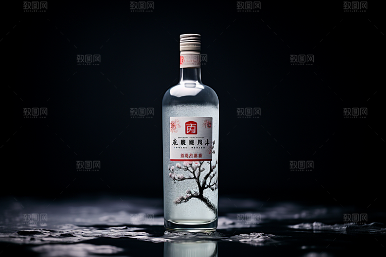 美酒酒器酒具摄影图