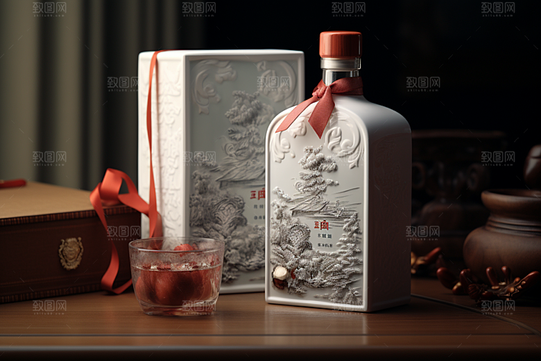 美酒酒具饮品摄影图