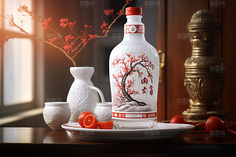 美酒畅饮饮品摄影图