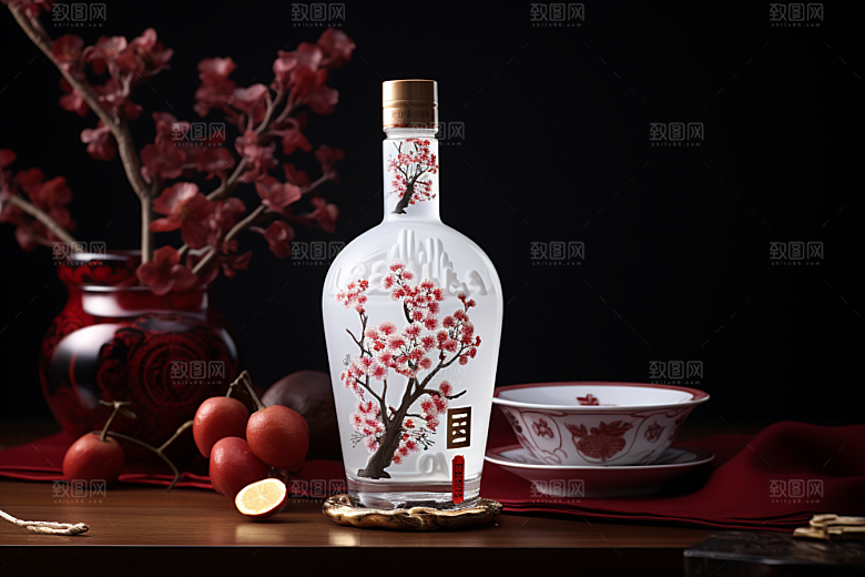 美酒高清酒具摄影图