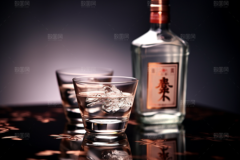 美酒高清品酒摄影图