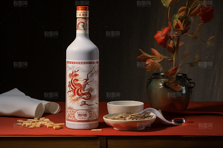 美酒品酒酒杯摄影图