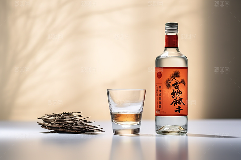 美酒饮品精致摄影图