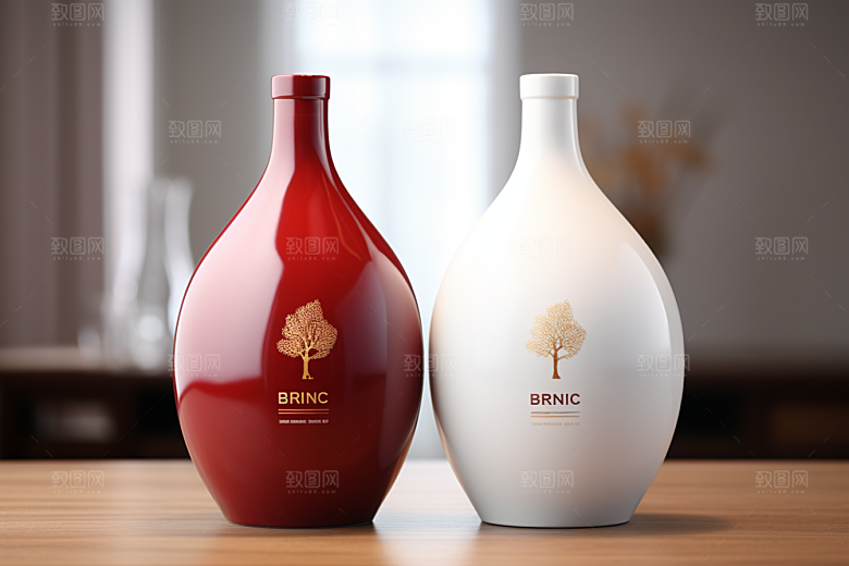 美酒酒杯饮品摄影图