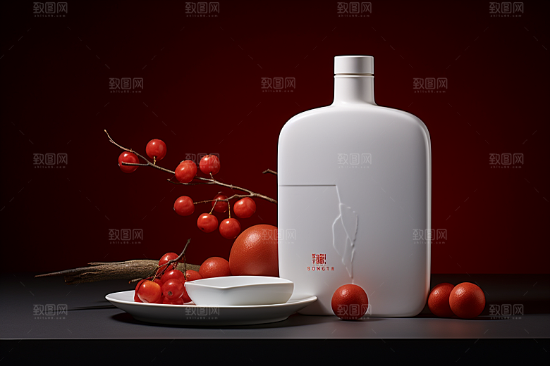 美酒高清酒器摄影图