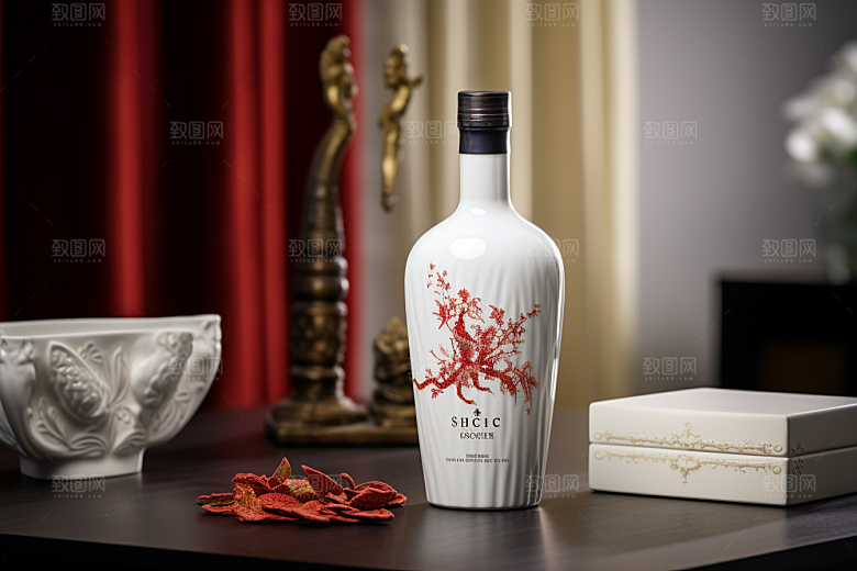 美酒高清酒杯摄影图