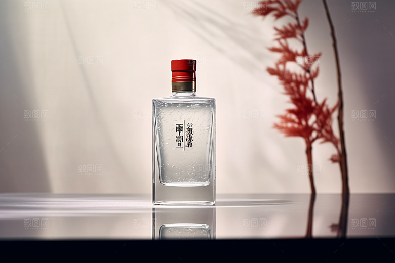 美酒精致品酒摄影图