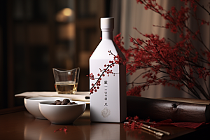 美酒酒具酒器摄影图