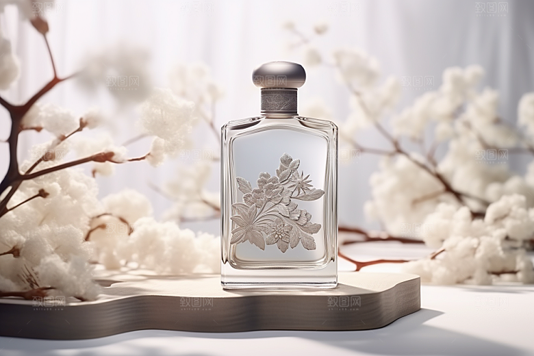 美酒酒杯品酒摄影图