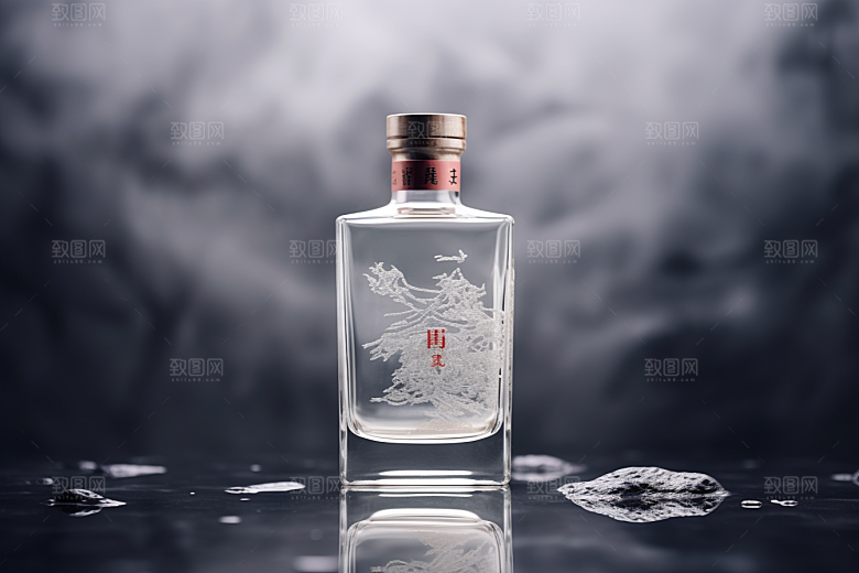 美酒品酒精致摄影图