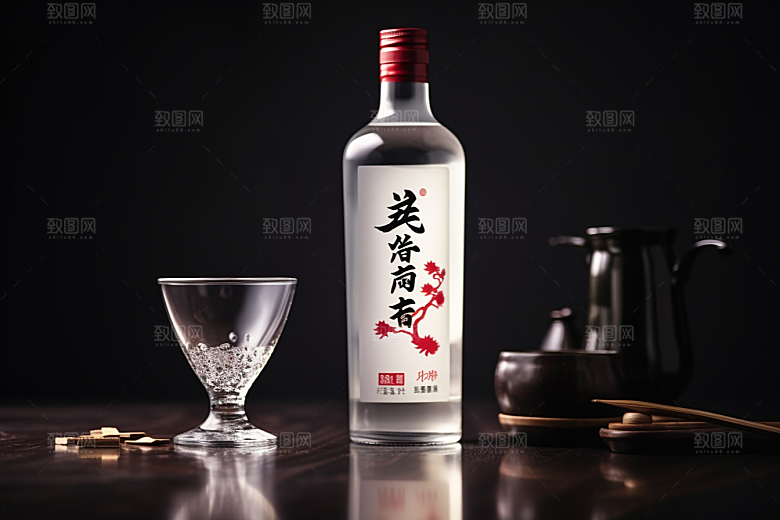 美酒饮品品酒摄影图
