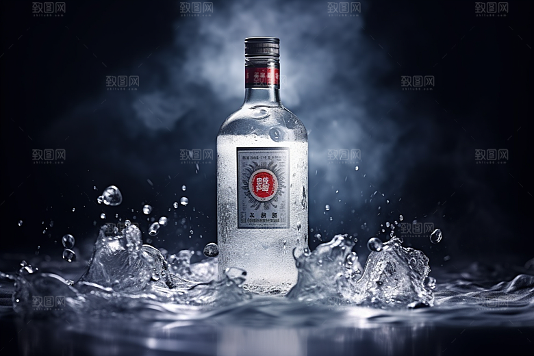 美酒酒具品酒摄影图