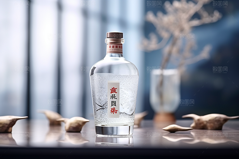 美酒饮品酒杯摄影图