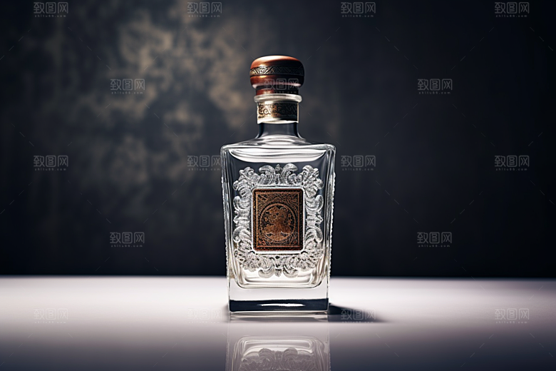 美酒畅饮酒具摄影图