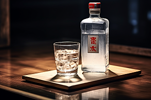 美酒酒具饮品摄影图