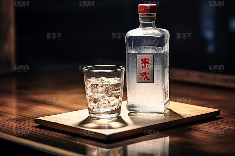 美酒酒具饮品摄影图