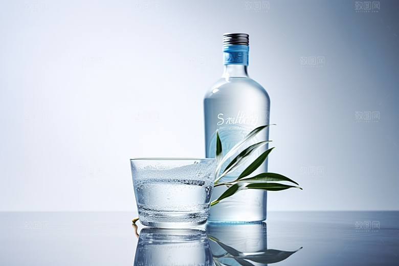 美酒酒器高清摄影图