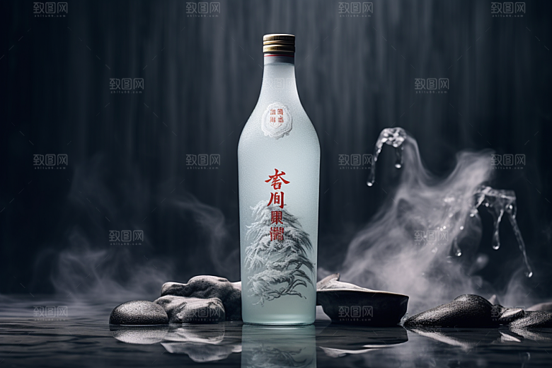 美酒高清品酒摄影图