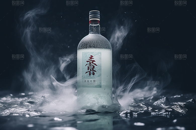 美酒饮品酒杯摄影图
