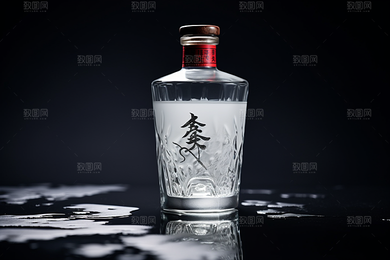 美酒酒器高清摄影图