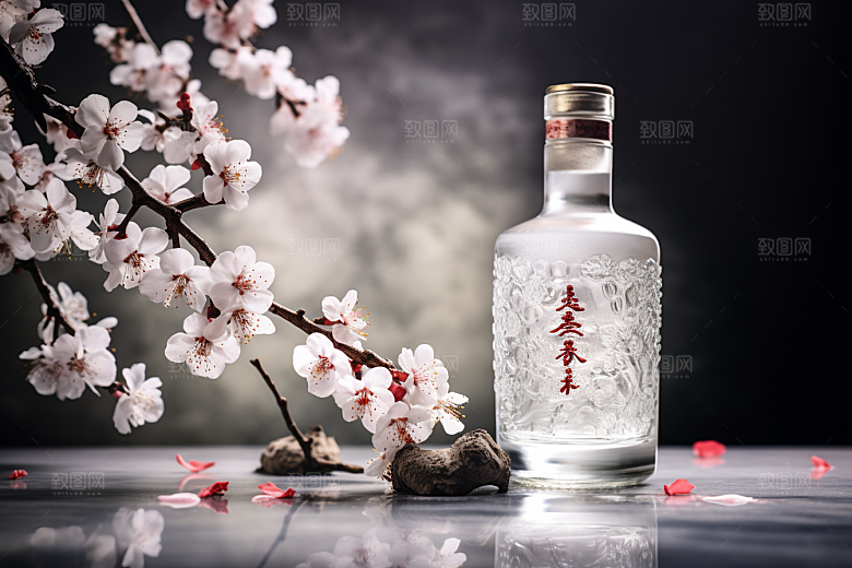 美酒品酒酒杯摄影图