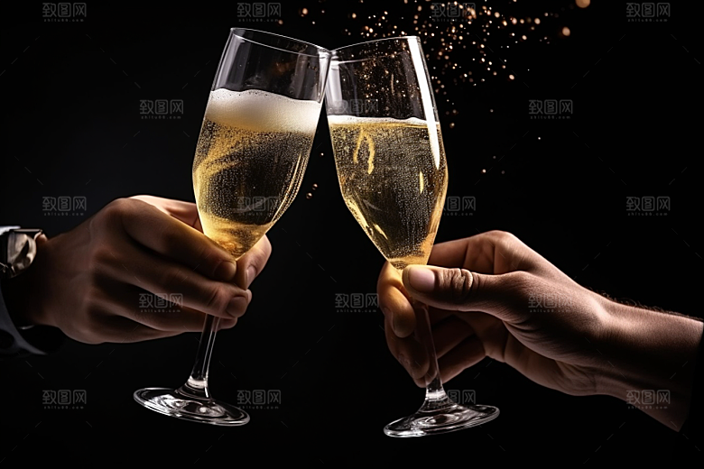 美酒品酒酒瓶摄影图