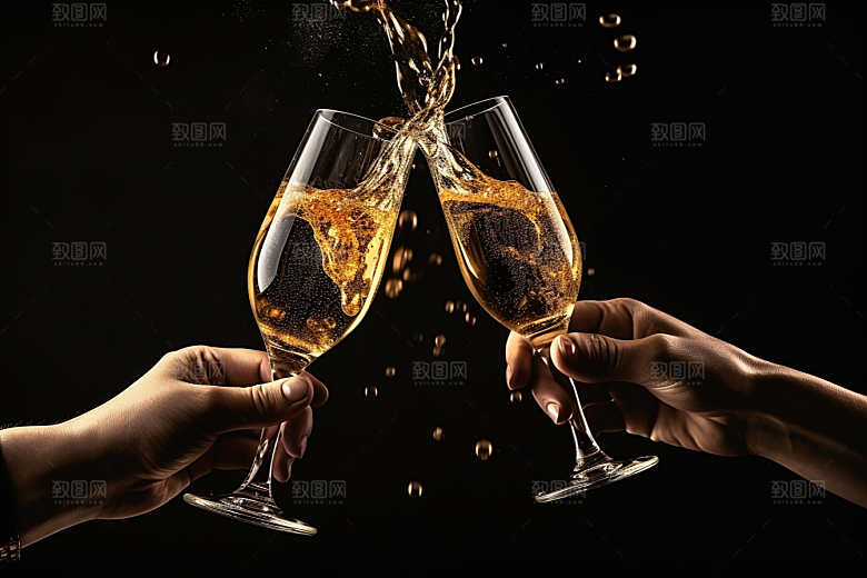 美酒高清酒瓶摄影图