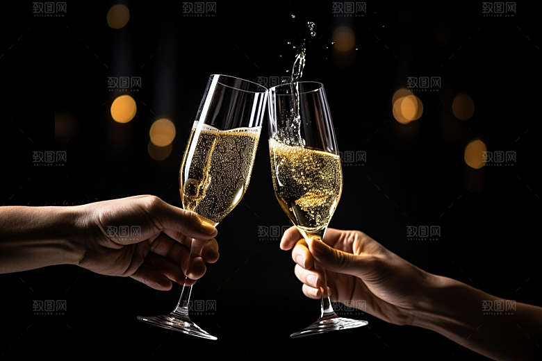 美酒酒瓶酒器摄影图