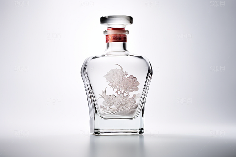 美酒酒器酒杯摄影图