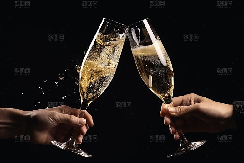 美酒酒具酒器摄影图