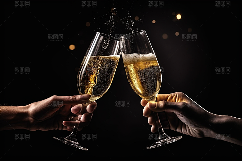 美酒酒瓶酒器摄影图