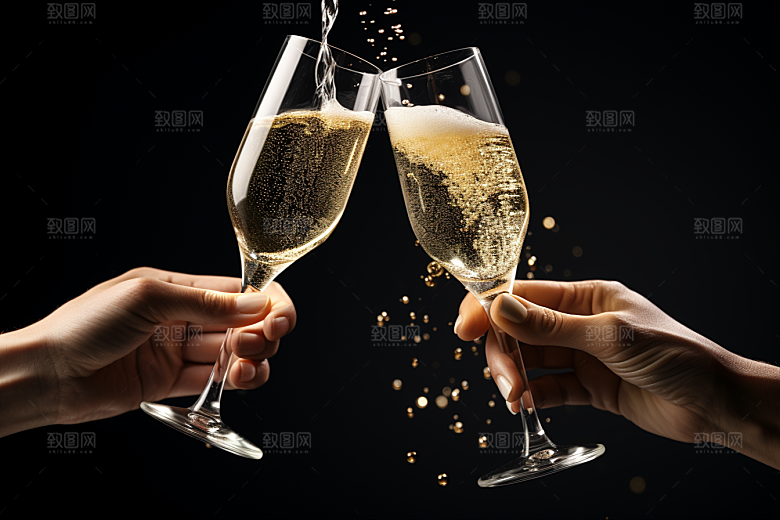 美酒酒器酒瓶摄影图