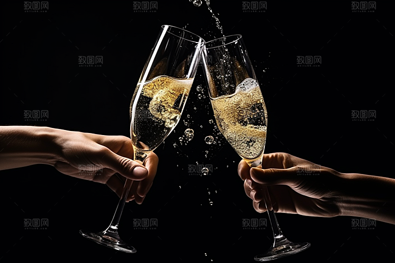 美酒酒瓶酒器摄影图